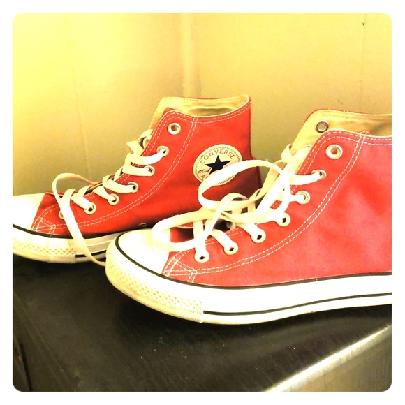 Converse Shoes - Red Converse
